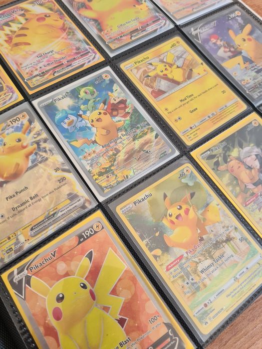 Coleção Pikachu Raros - Cartas Pokemon