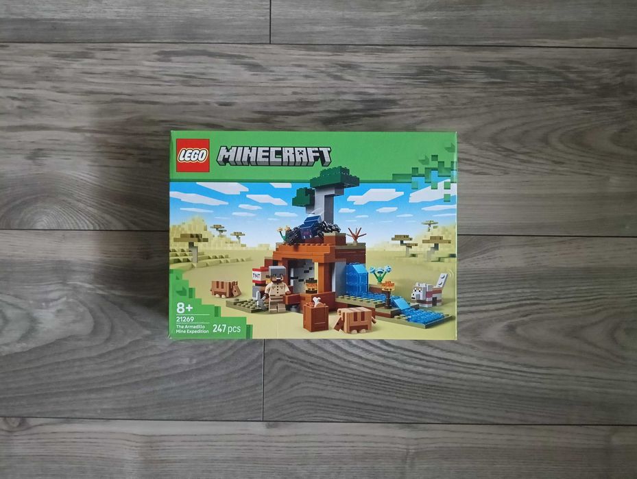 LEGO 21269 Minecraft - Wyprawa do pancernikowej kopalni