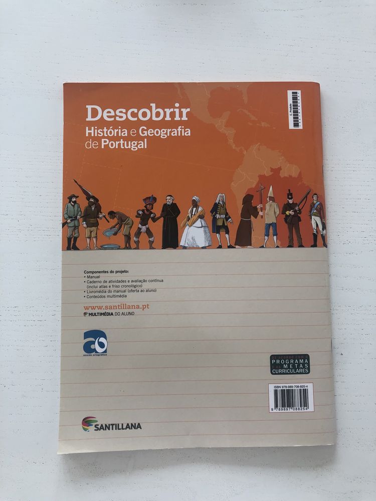 Caderno de Atividades 6º ano - História e Geografia de Portugal