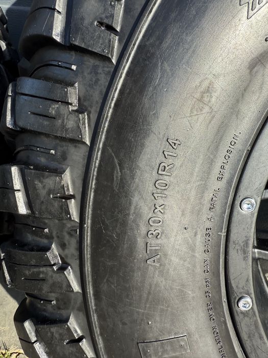 Комплект коліс R-14 для квадроцикла BRP