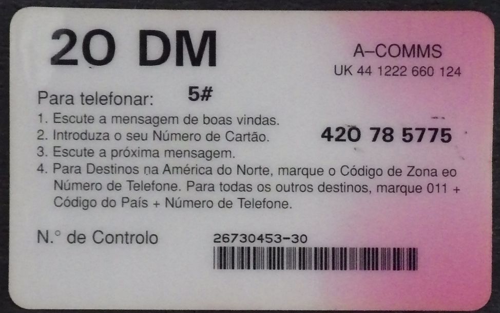 Cartão Telefónico - IFOR Battaglione Portoghese - batalhão português