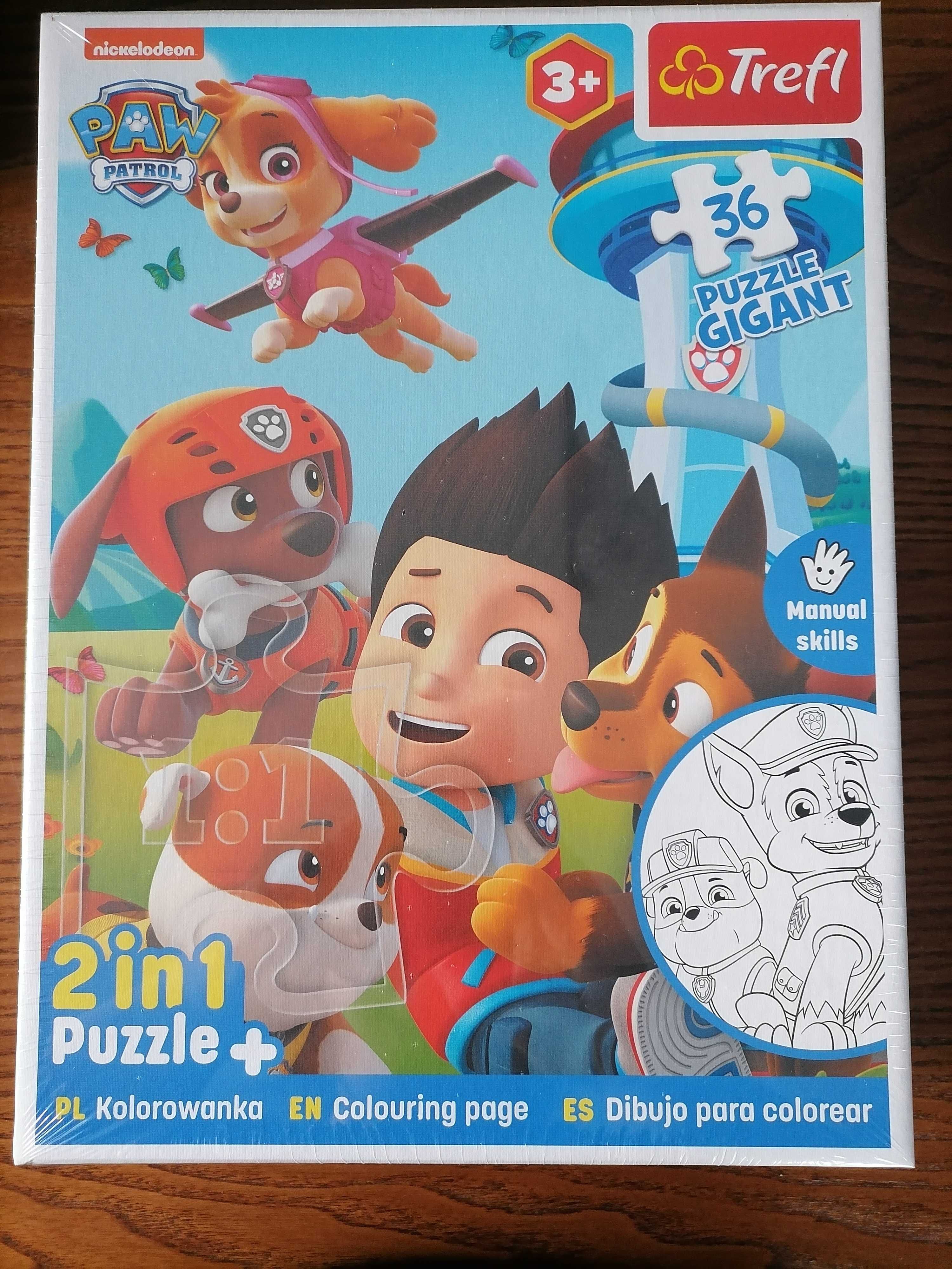 Puzzle Paw patrol 2in1, Trefl