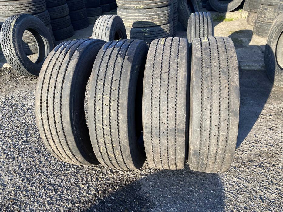 Opony używane przednie 215/75r17.5 SEMPERIT RUNNER F2 Przód 6-9mm