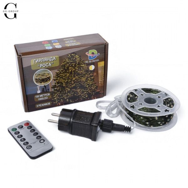 Гірлянда роса 30,50,100,200,300м