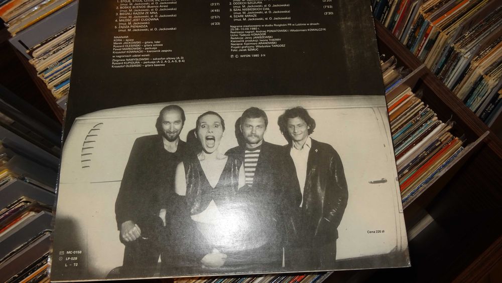 Winyl MAANAM - Maanam Press1 1981 NM