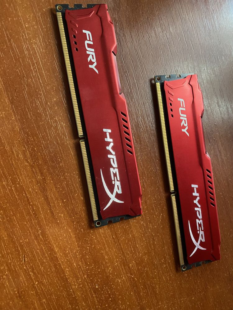 Оперативна память Hyper X fury 2x4gb 1600mhz