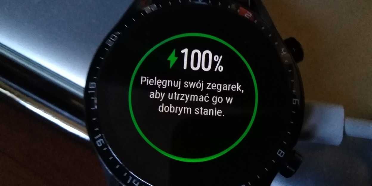 Huawei GT2 SPORT Smartwatch / Czarny / Stan IDEALNY !