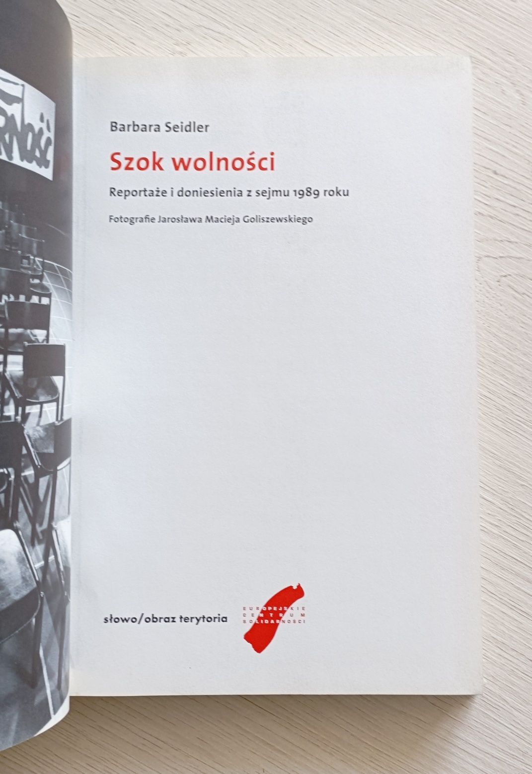 Szok wolności Barbara Seidler