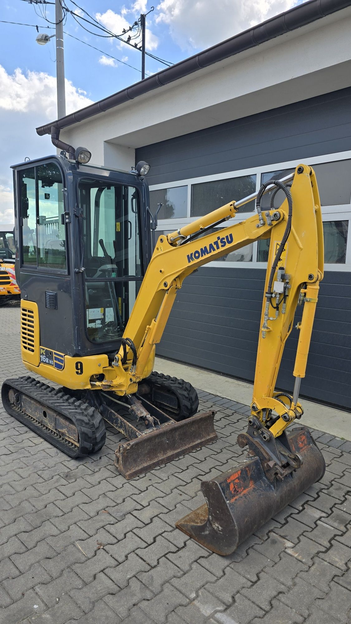 Minikoparka Komatsu PC16R-3HS 2019r szybkozłącze Sprowadzona nie volvo