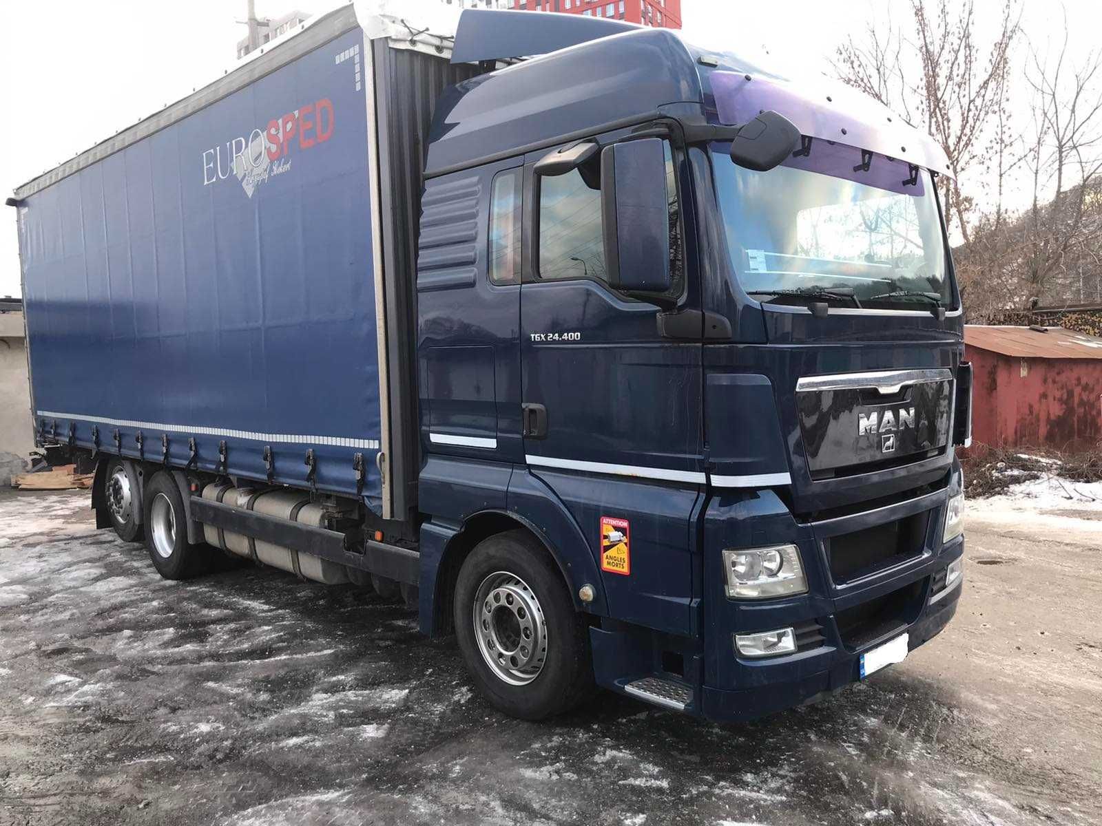 Вантажне авто MAN TGX 24.400,  16 тон, 19 палет