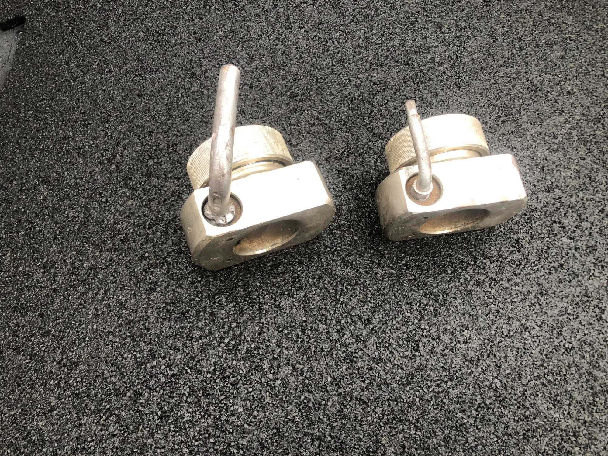 Zaciski Zawodnicze 2x 2,5kg Polsport Cyklop na gryf 55mm