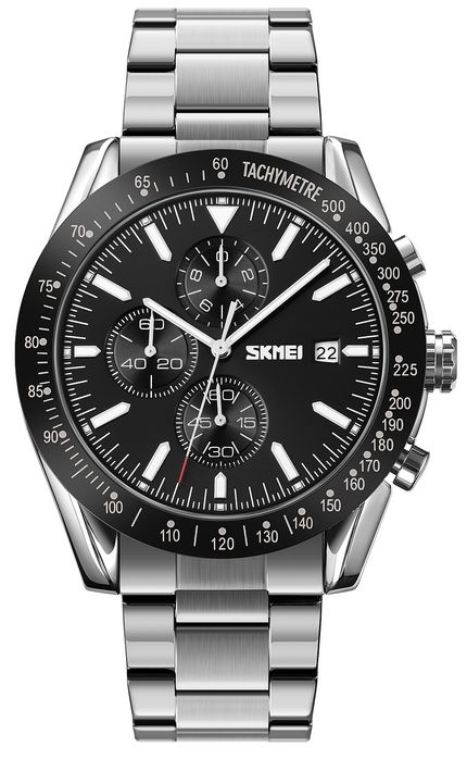 zegarek męski skmei 9253sibk + box