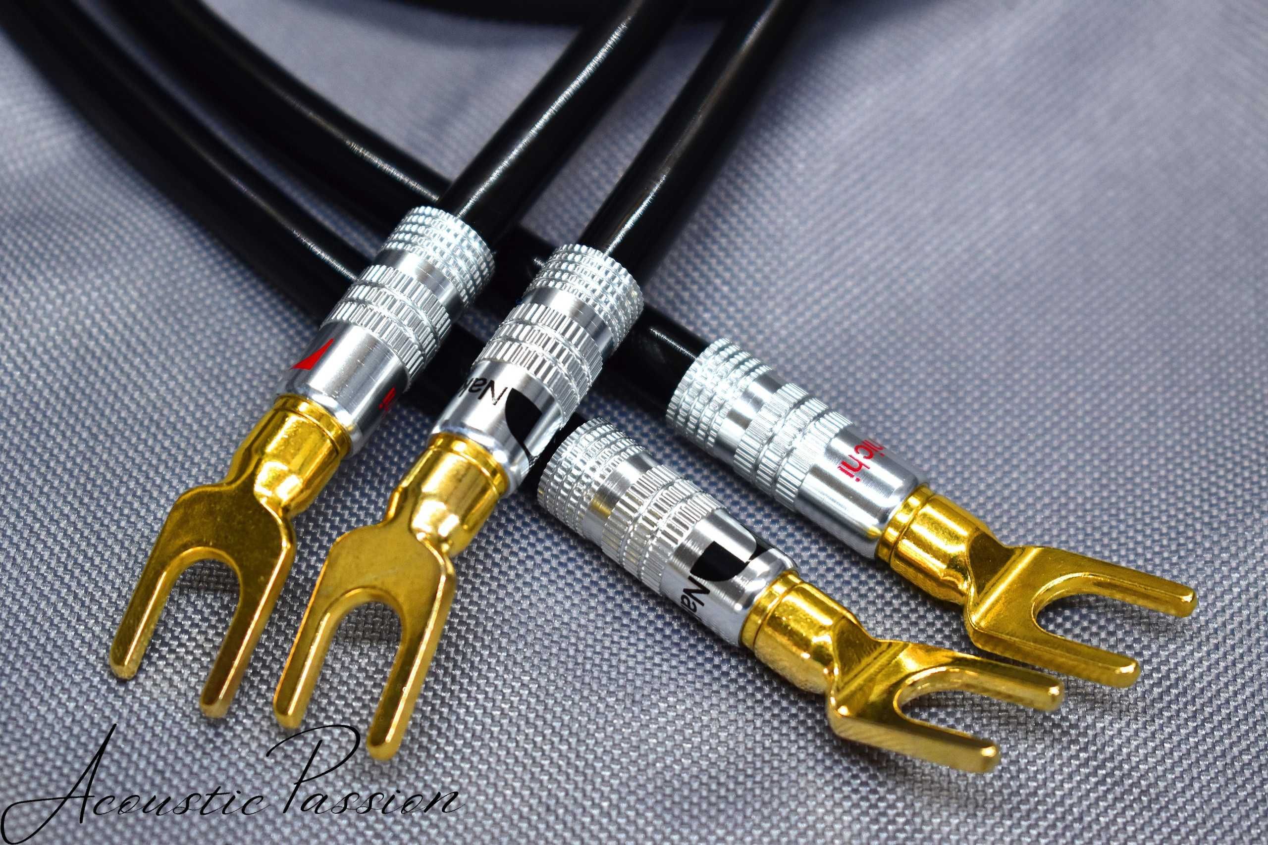 Kabel głośnikowy Nakamichi KLOTZ LY240 OFC 2 x 4 mm² 1,5m przewód
