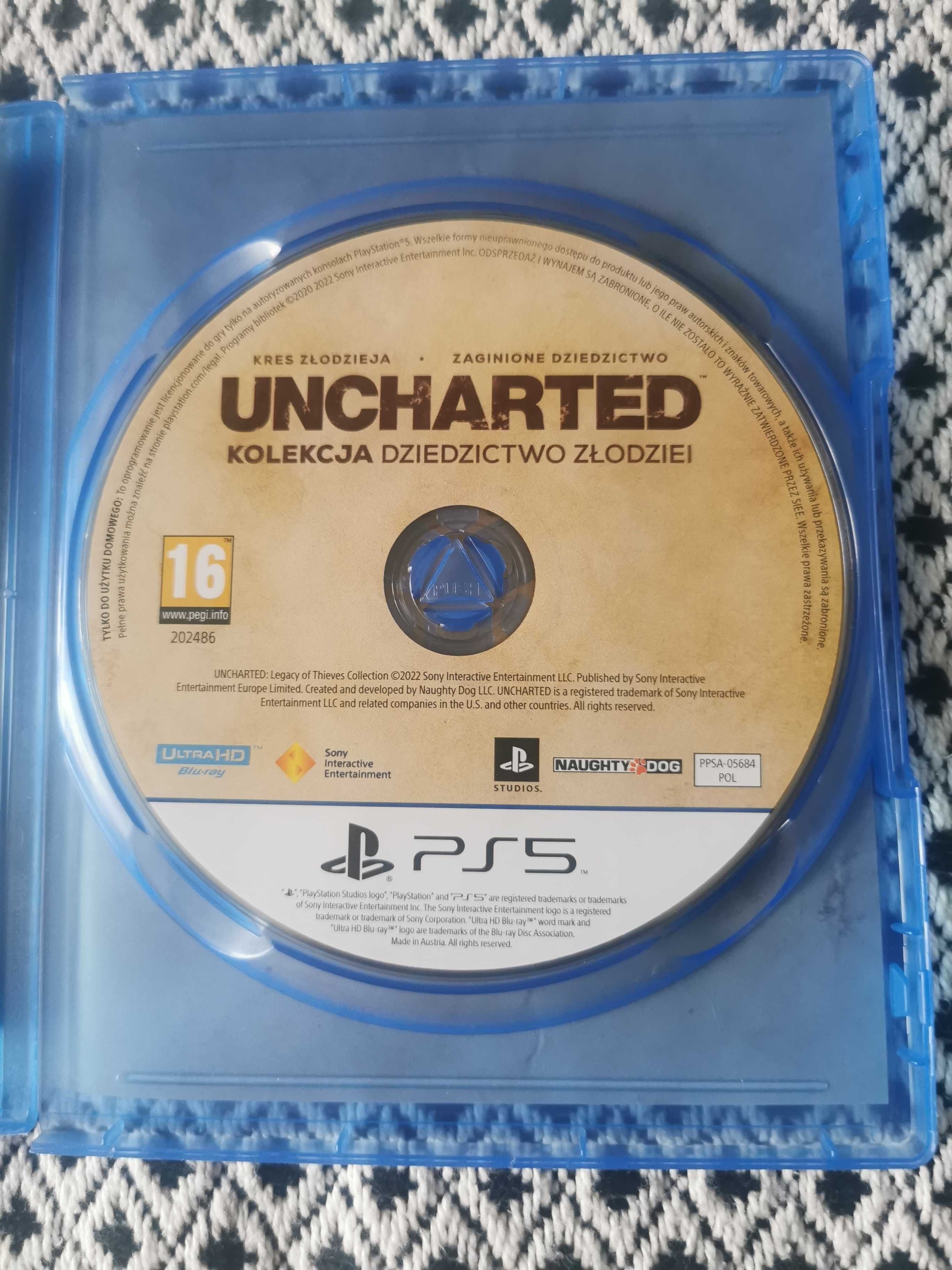 Uncharted na PS5