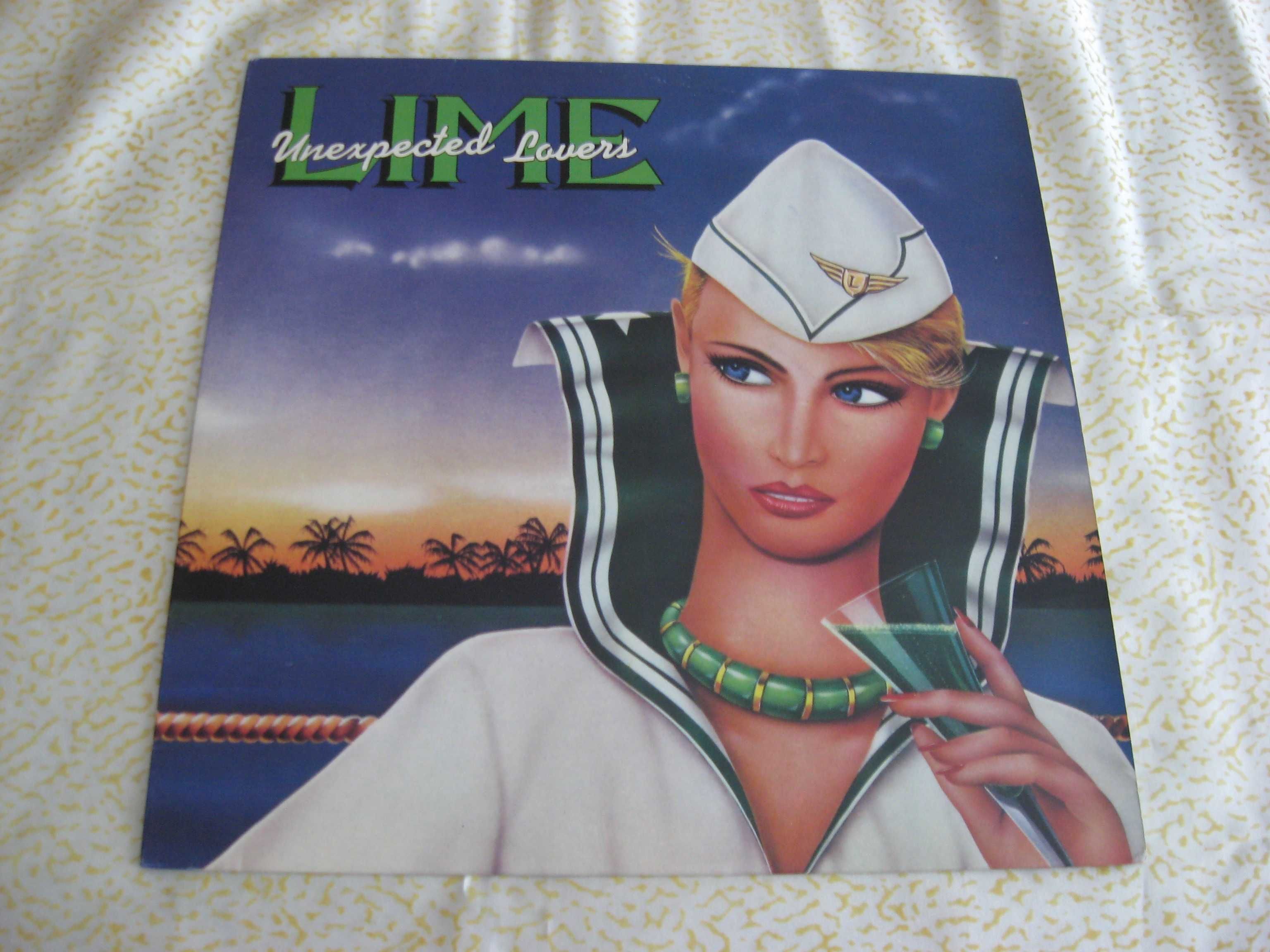 Пластинка виниловая Lime " Unexpected Lovers " 1985  Brazil