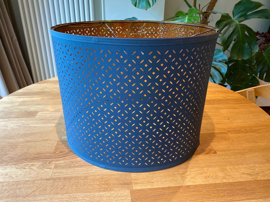 Klosz IKEA NYMÖ granat mosiądz 44cm