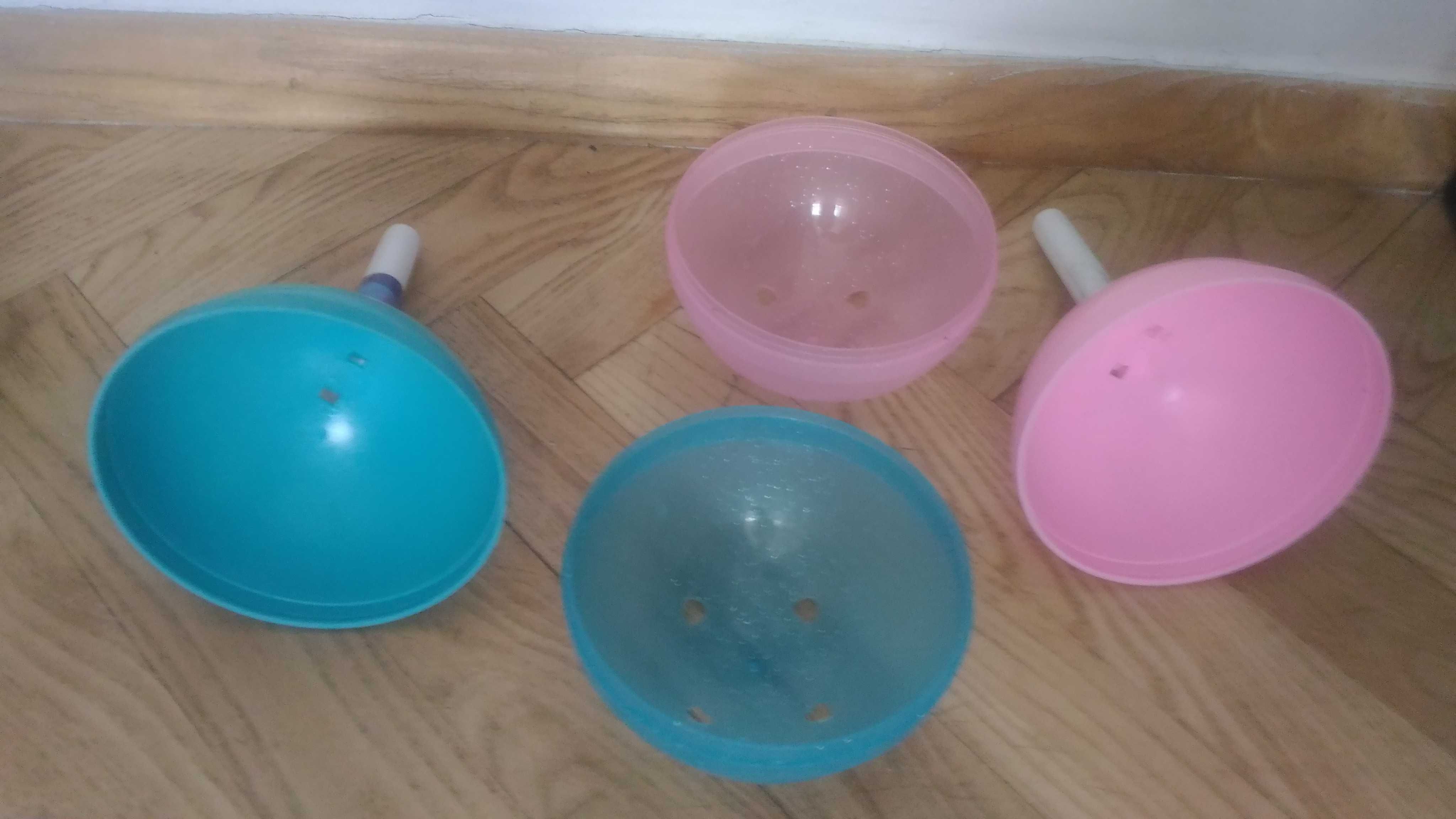2 kucyki jednorożce do czesania kule niespodzianki + miarka wzrostu