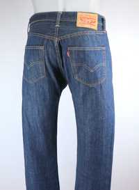 Levis 501 spodnie jeansy W32 L34 pas 2 x 41 cm