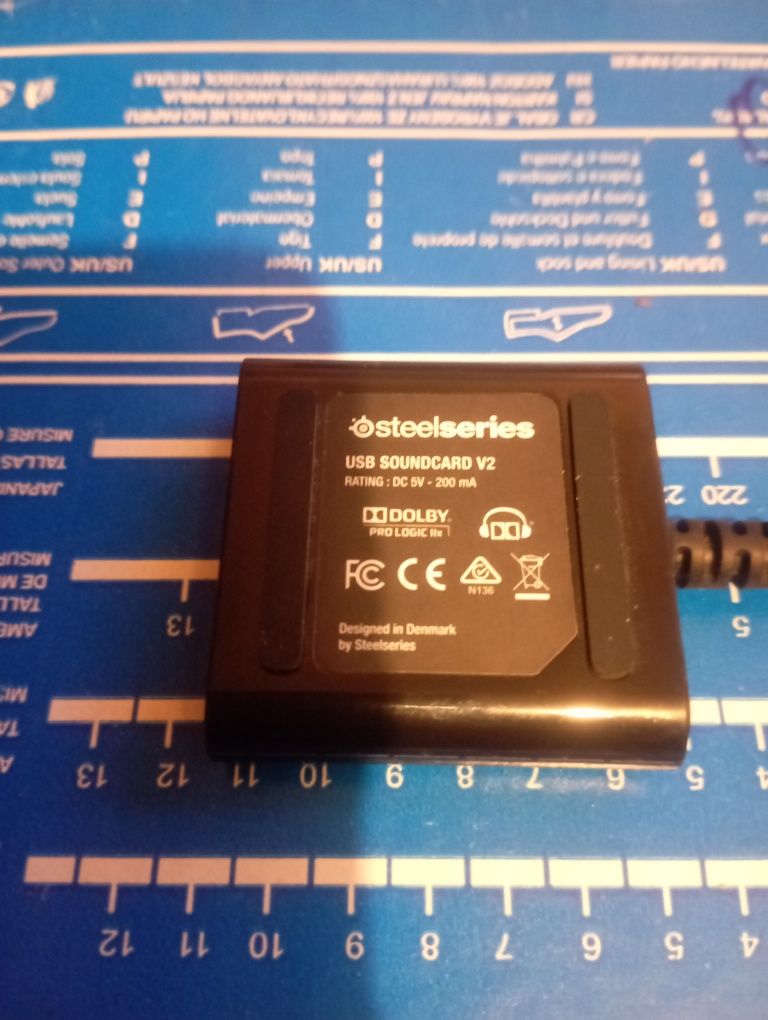 Звуковая карта Steelseries usb soundcard v2