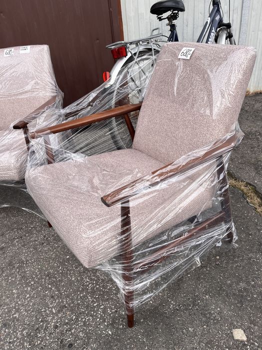 Fotele LISKI po renowacji jak nowe ! PRL