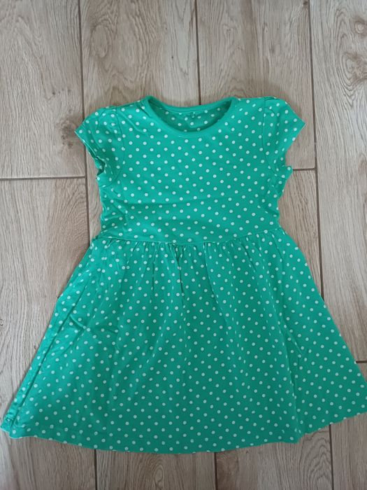 Sukienka w groszki 110, kropki