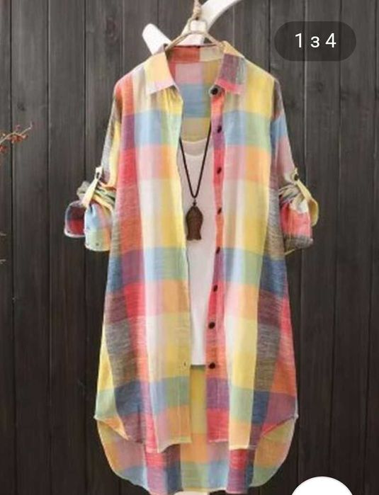 Новая женская длинная рубашка-платье Картата - р.52 XXL