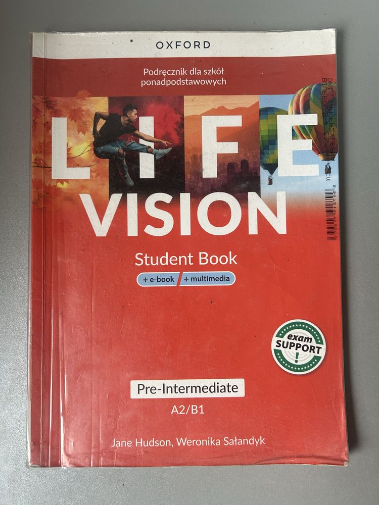 Podrecznik j.angielski Life Vision A2/B1