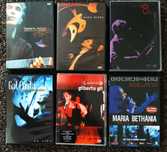 DVDs - concertos de música popular brasileira