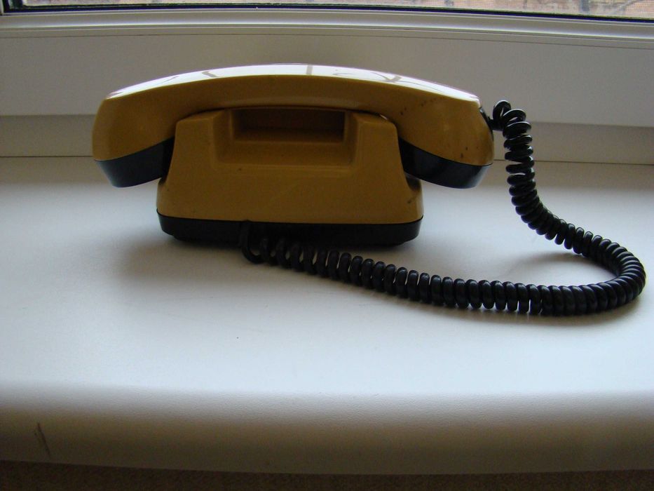 Старый дисковый телефон ТА-600 Респром Белоградчик 1988 г.в., Болгария