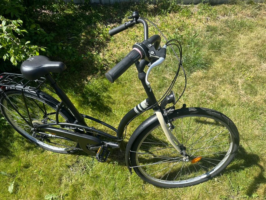 Rower damski z koszem