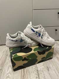 Buty bape niebieskie