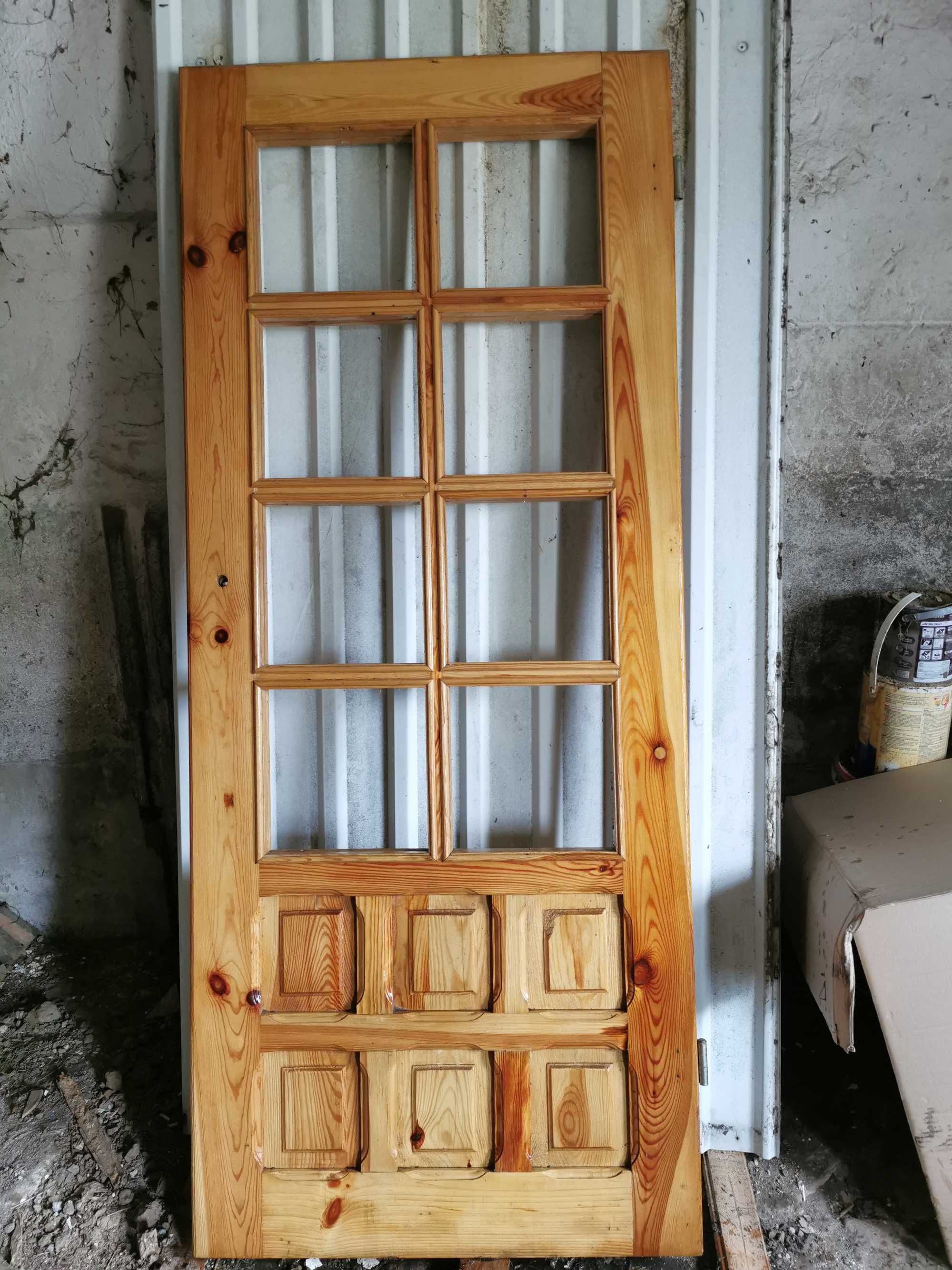Drzwi drewniane 1 sztuka