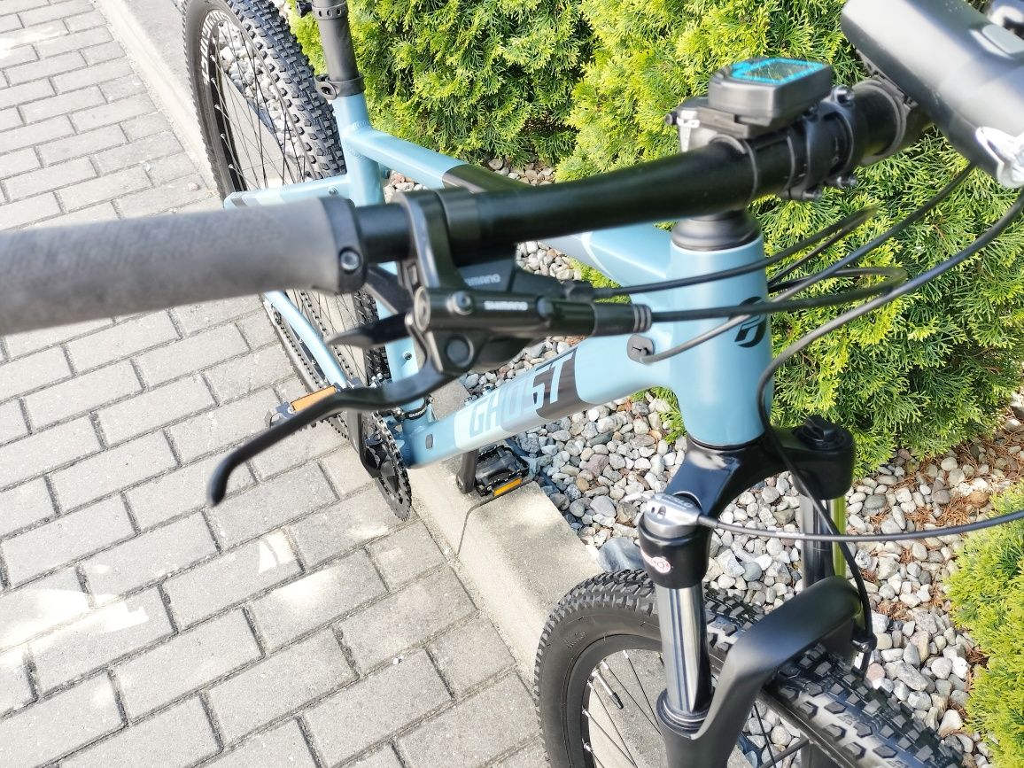 Rower MTB GHOST jak nowy przebieg 40km, koła 29cali