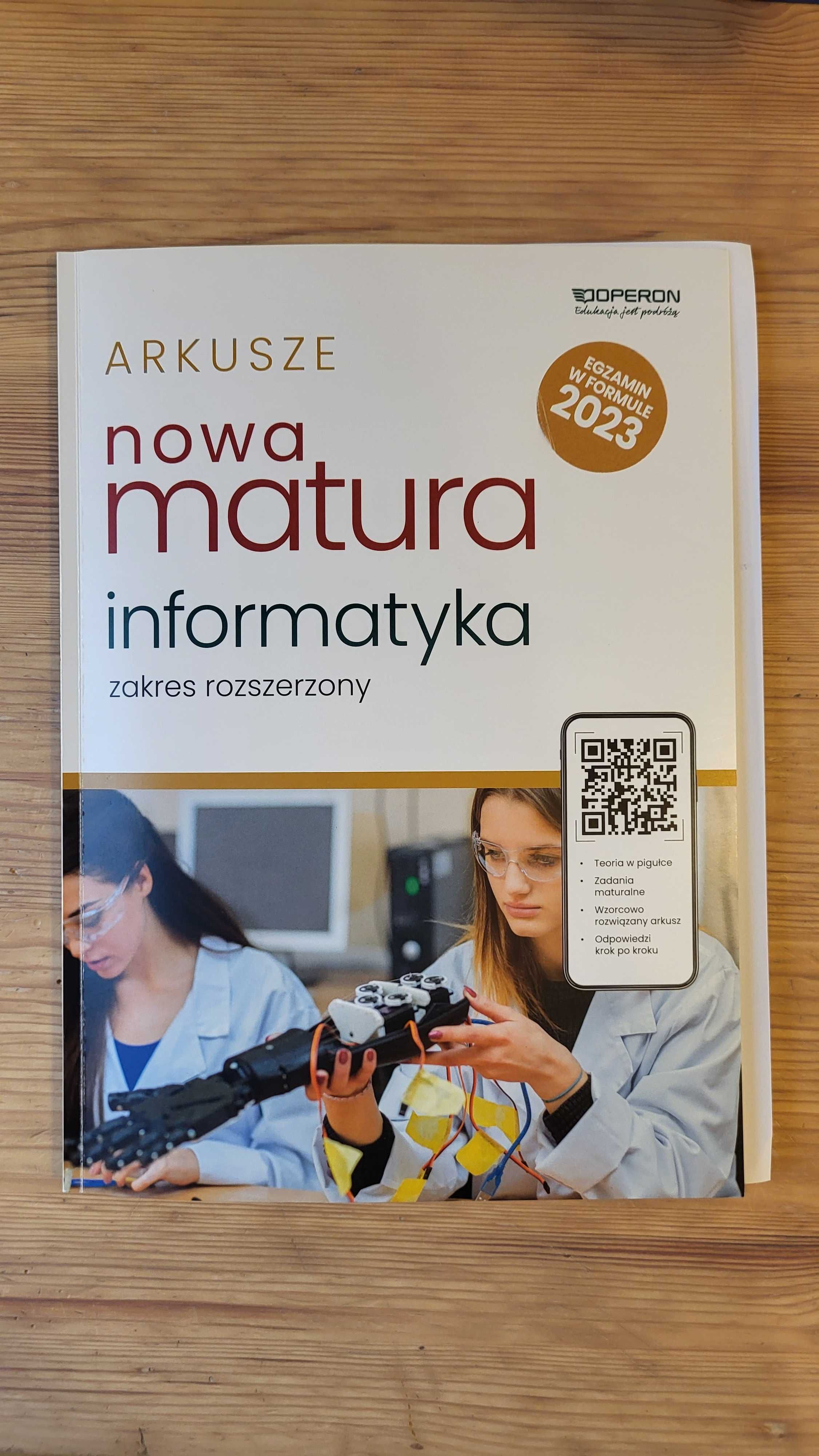 Arkusze maturalne Informatyka OPERON (Nowa Matura) Zakres Rozszerzony