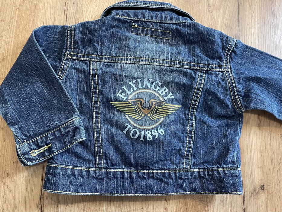 Kurtka jeansowa niemowlęca 68