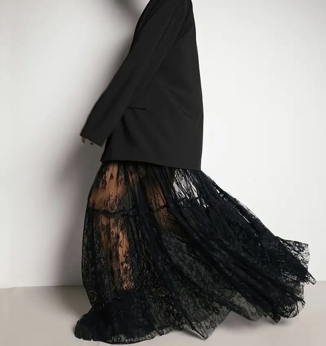 Spódnica koronkowa maxi