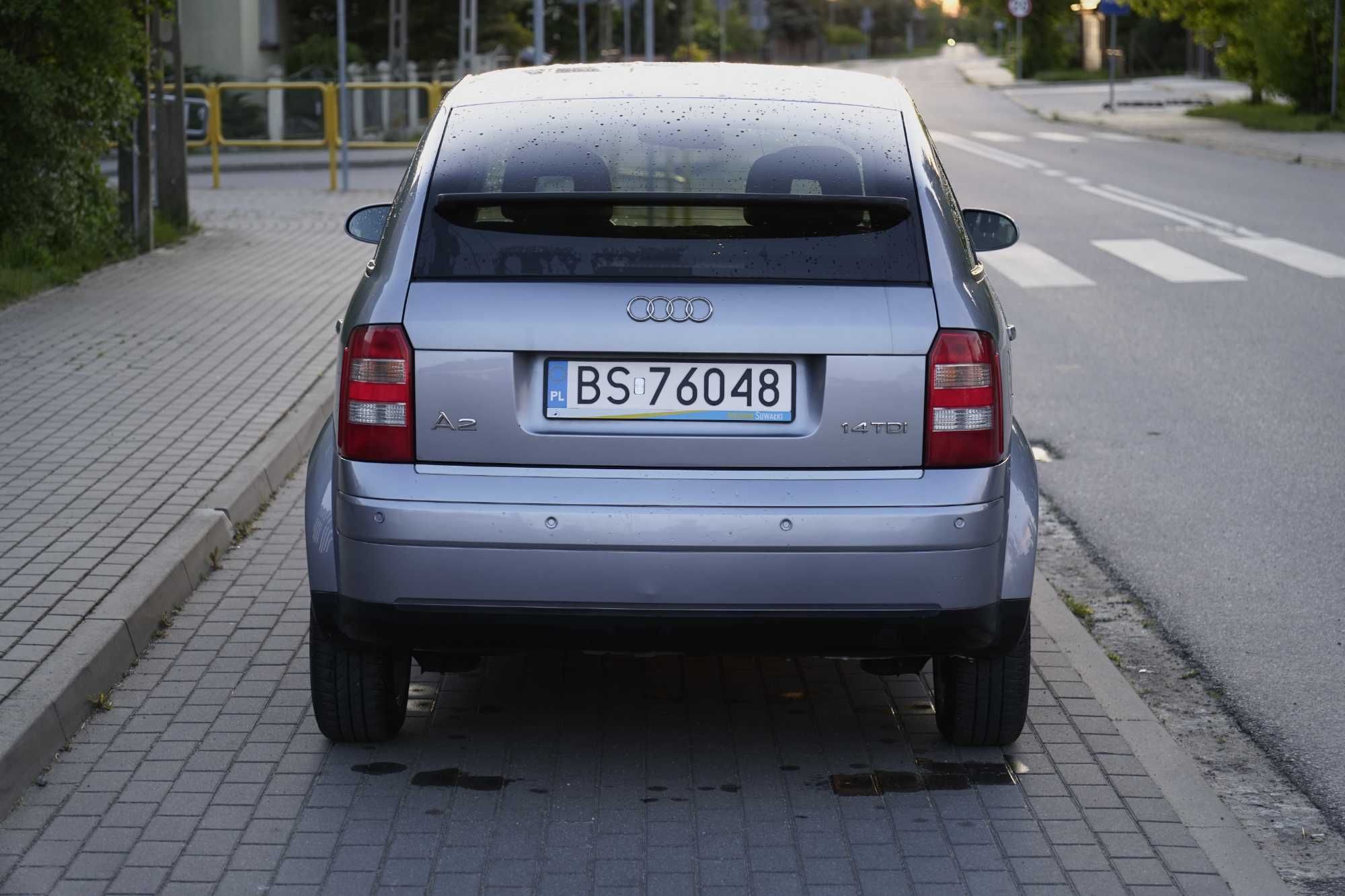 Samochód osobowy AUDI A2 Ideał cała aluminium rok 2005 przebieg 213tys