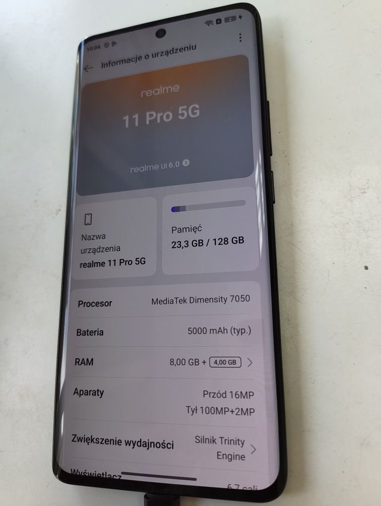Realme 11 Pro 5g Czarny 128gb
