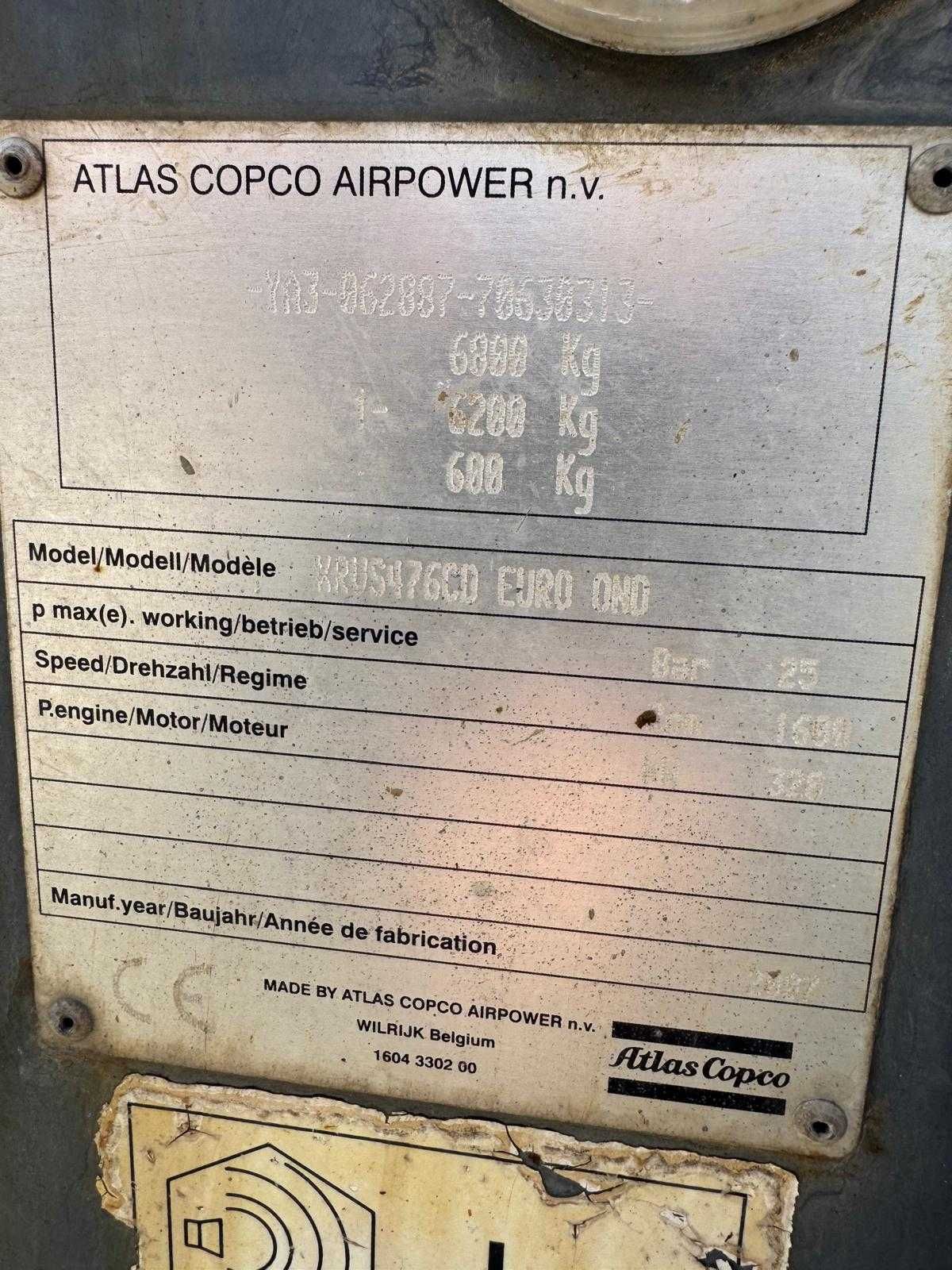 Kompresor Atlas Copco 25BAR