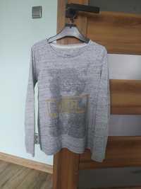 Bluzka bawełniana koszulka z długim rękawem kot sweter 146