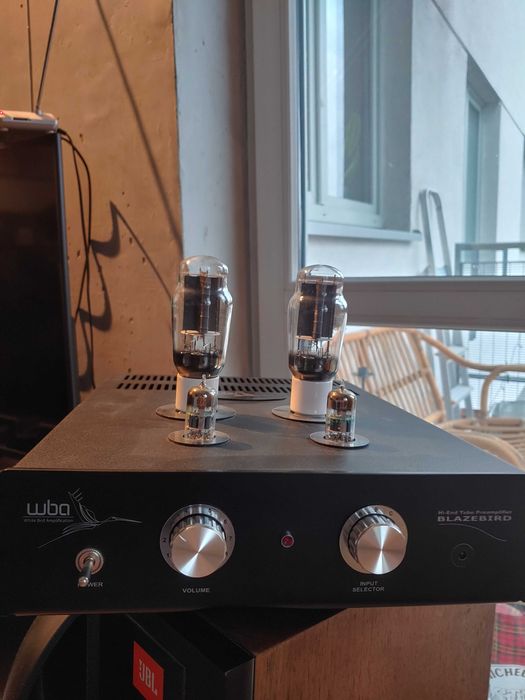 Preamp lampowy WBA Blazebird dual mono 2A3 z pre phono + PILOT!!