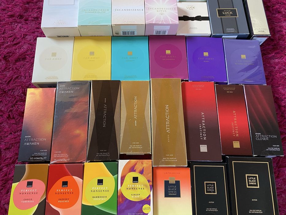 Avon perfumy damskie perfum today attraction eve far away lbd rare