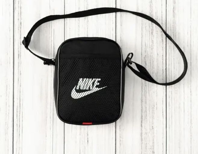 Барсетка через плече чоловіча з сіткою PUMA|NIKE|ADIDAS|KAPPA|TNF