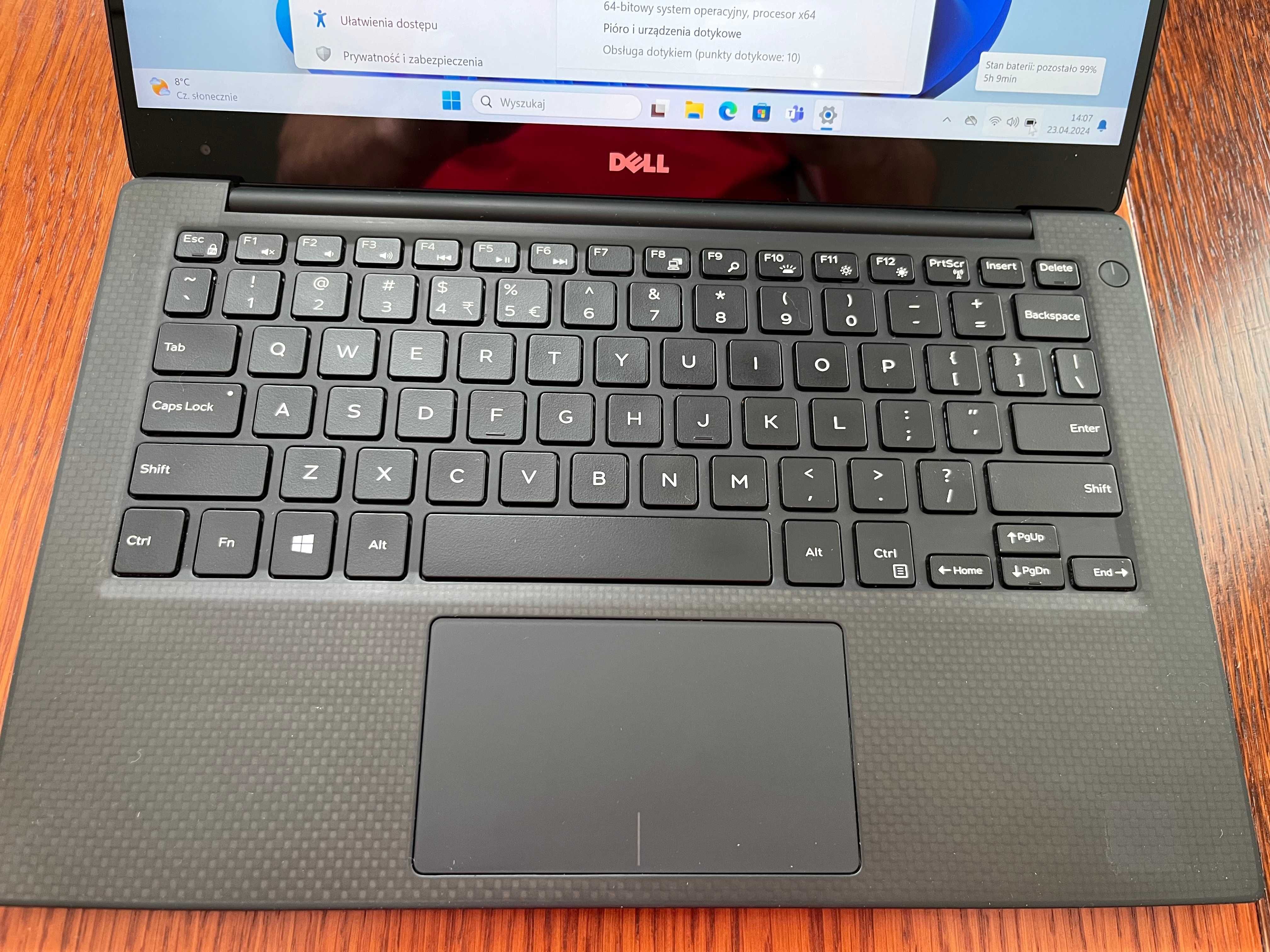 Dell XPS 13 9360 Intel Core i7-8550U/16GB/512GB/ 13,3" QHD+(1800x3200)