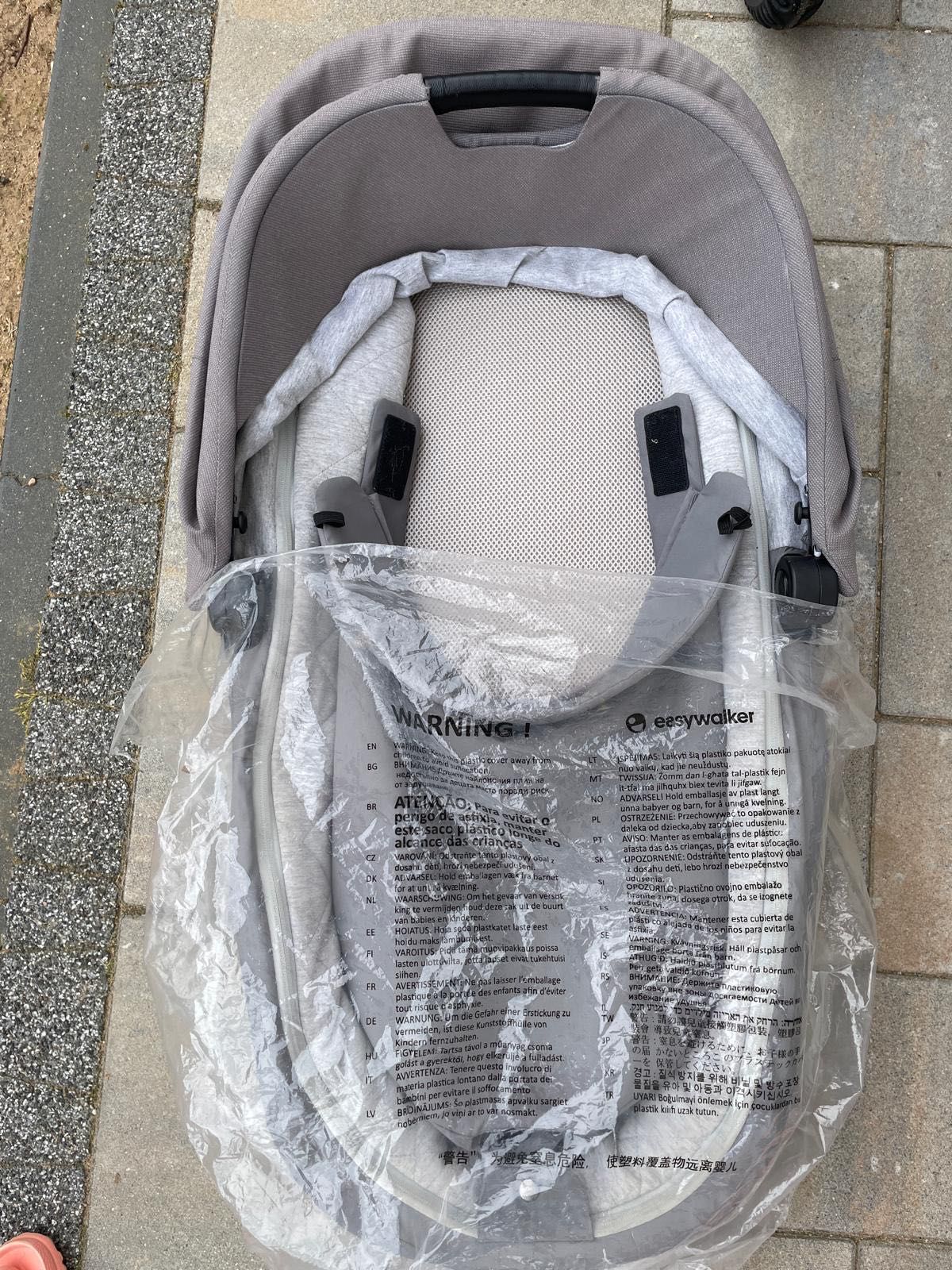 EasyWalker Harvey2 podwójny, rok po roku, dla 2 spacerówka bliźniaczym