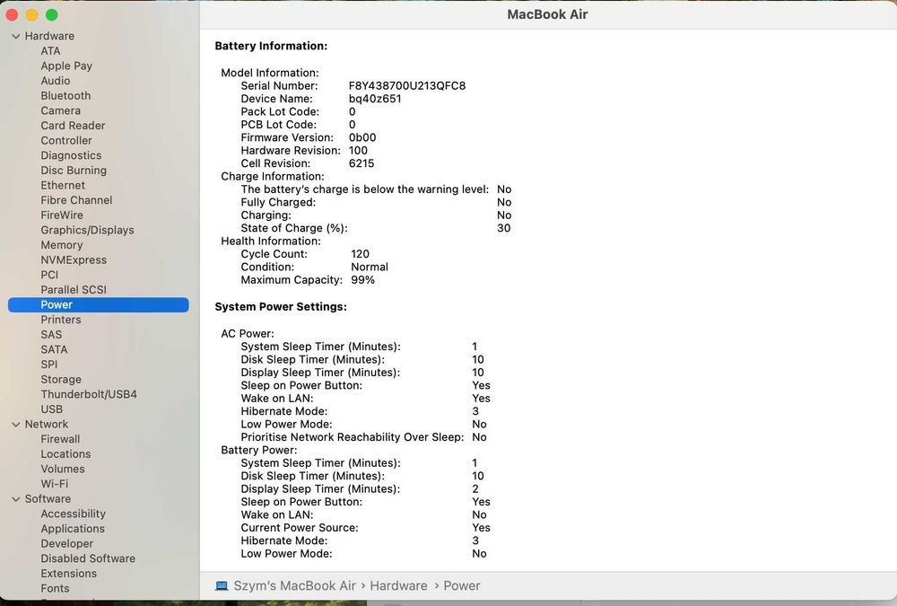 MacBook Air M3 - 13,6 16GB 512GB SSD 2024, idealny