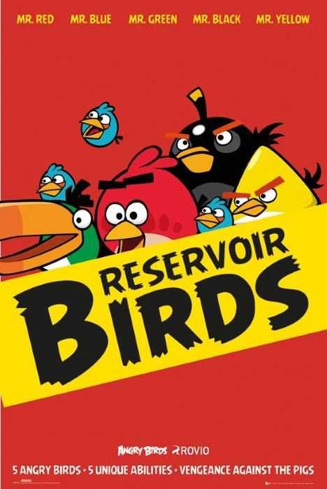 Angry Birds Reservoir Birds Plakat gamingowy 61x91,5 cm