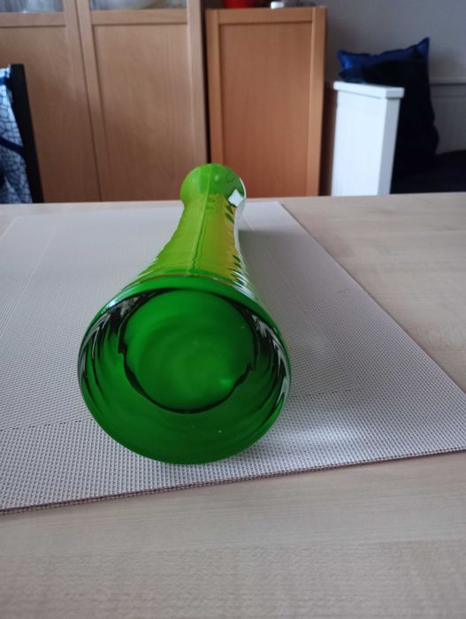 kolorowe szkło - wysoki wazon