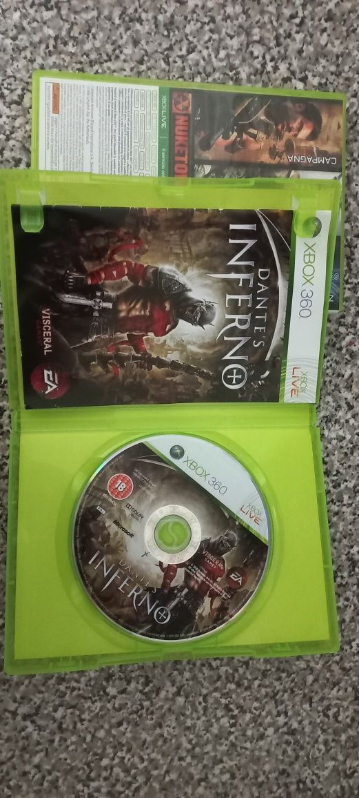Dantes inferno/Call of duty black ops 2 Xbox 360
