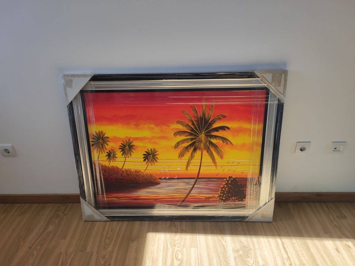 Quadro por do sol